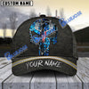 BlueJose Hunting Deer Punisher Skull American Flag Camo Pattern Multicolor Personalized Cap