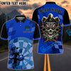 BlueJose Darts Skull Joker Personalized Name, Team Name Shirt (4 Colors)