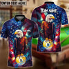 BlueJose Billiards Ball 8 And 9 Eagle US Flag Personalized Shirt (2 Colors)