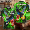BlueJose Billiards Ball 8 & Ball 9 Sky Eagle US Flag Personalized Name & Team Name Shirt (4 Colors)