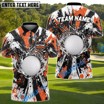 BlueJose Golf Graffiti Boom Customized Name, Team Name 3D Shirts (4 Colors)
