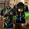 BlueJose Billiards Ball 9 Black Panther WKD Personalized Name, Team Name Shirt (6 Colors)