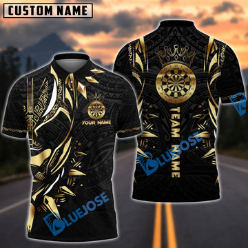 BlueJose Darts Black Panther WKD Personalized Name, Team Name Shirt (6 Colors)