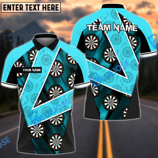 BlueJose Darts V For Victory Personalized Name, Team Name Shirt (4 Colors)