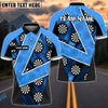BlueJose Darts V For Victory Personalized Name, Team Name Shirt (4 Colors)