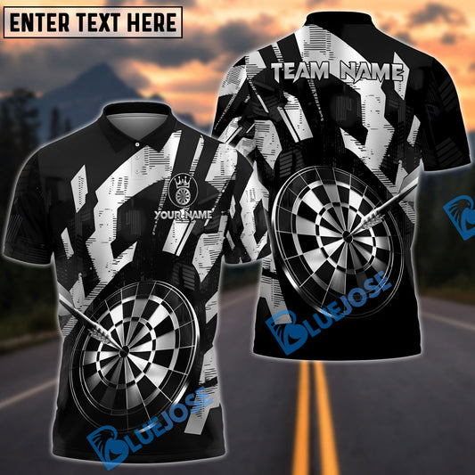 BlueJose Darts Golden Precision Personalized Name, Team Name Shirt (6 Colors)
