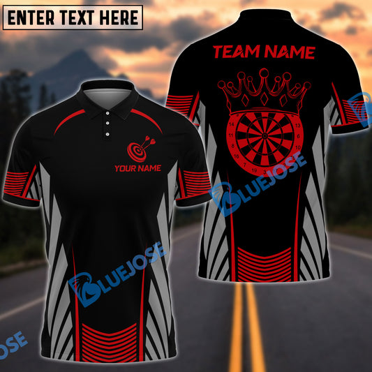 BlueJose Darts Champion Royal Target Customized Name, Team Name 3D Shirt (4 Colors)