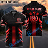 BlueJose Darts Golden 180 Target Strike Design Customized Name, Team Name 3D Shirt (4 Colors)