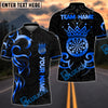 BlueJose Darts Royal King Customized Name, Team Name 3D Shirt (4 Colors)