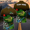 BlueJose Darts Alligator Customized Name, Team Name 3D Shirt (4 Colors)