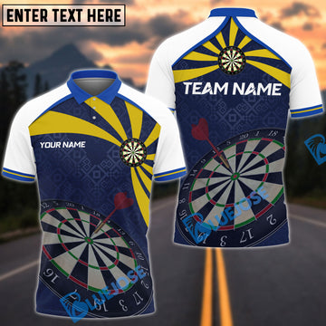 BlueJose Darts Swing Board Personalized Name, Team Name Unisex Shirt (4 Colors)