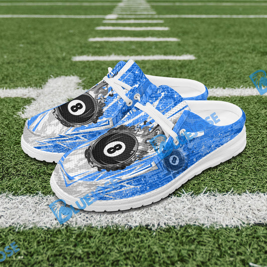 BlueJose Billiards 8 Ball Lightning Flame Mesh Dude Shoes (4 Colors)