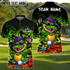 BlueJose Savage Gator Swing Golf Polo Shirt Customized Name, Team Name 3D Shirts (4 Colors)