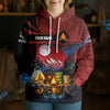 BlueJose Personalized Bear Campfire Adventure Hoodie