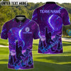 BlueJose Disc Golf Sasquatch Forest Shirt Personalized Name, Team Name 3D Shirt (4 Colors)