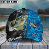 BlueJose Fishing Sparkling Water Smoke Pattern Design Personalized Cap (13 Breeds)