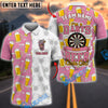 BlueJose Darts I'm A Darts And Beer Kinda Girl Personalized Name, Team Name Unisex Shirt (4 Colors)