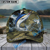 BlueJose Fishing Camo Predator Fish Design Personalized Cap (13 Breeds)