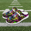 BlueJose Billiards Ball 8 Graffiti Splash Paint Mesh Dude Shoes