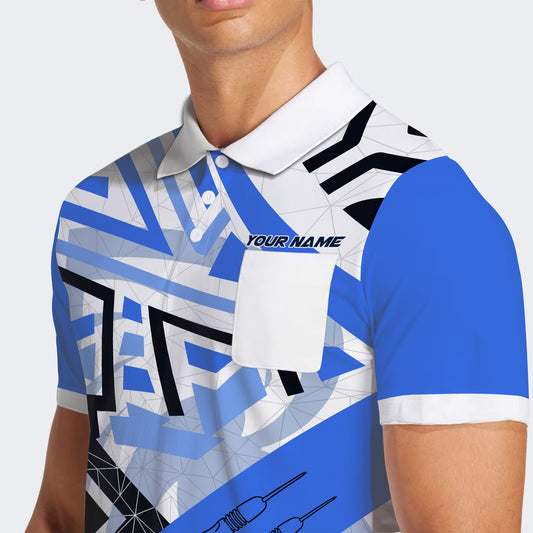 BlueJose Design Flying Darts Personalized Name, Team Name Unisex Shirt