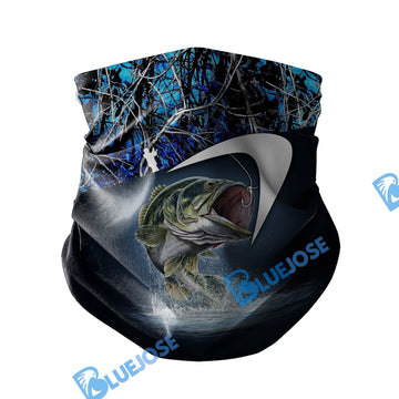 BlueJose Largemouth Bass Neck Gaiter