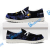 BlueJose Billiards Ball 8 & 9 Yinyang Dragon Tiger White Canvas Loafer Shoes ( 4 Colors )