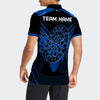 BlueJose Design Blue And Black Darts Personalized Name, Team Name Unisex Shirt