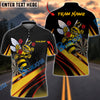 BlueJose Darts Bee Personalized Name, Team Name 3D Shirt