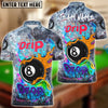 BlueJose Billiards Ball 8 Graffiti Jeans Style Personalized Shirt (2 Colors)