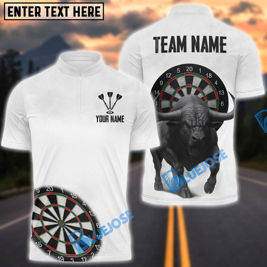 BlueJose Darts Bullseye Fury Personalized Name, Team Name Shirt