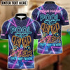 BlueJose Billiards Pool & Beer That’s Why I’m Here Neon Customized Name, Team Name 3D Shirt