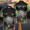 BlueJose Darts Deer Hunting Camo Multicolor Options Personalized Name Shirt (4 Colors)