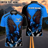 BlueJose The Eagle and Bowling Personalized Name, Team Name 3D Shirt (4 Colors)