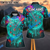 BlueJose Darts Neon Graffiti Dartboard Splash Personalized Name, Team Name Unisex Shirt (4 Colors)
