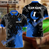 BlueJose Golf Paint Color Style Customized Name, Team Name 3D Shirts (4 Colors)