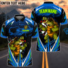 BlueJose Darts Lightning Turtle Customized Name, Team Name 3D Shirt (4 Colors)