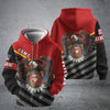 BlueJose Premium Eagle US Veteran Zip Hoodie