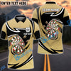 BlueJose Darts Golden Precision Customized Name, Team Name 3D Shirt (4 Colors)