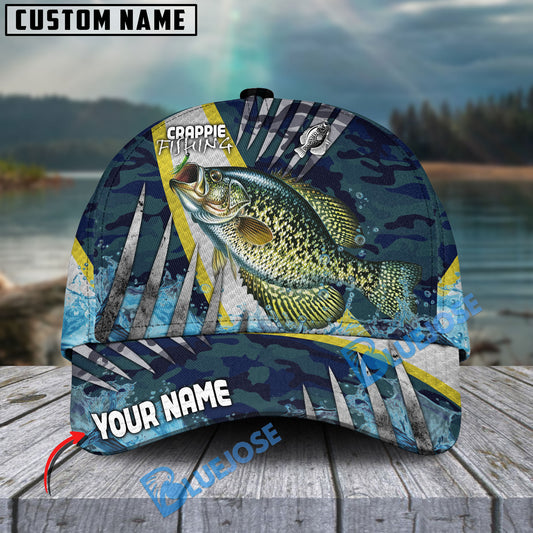 Bluejose Crappie Fishing Cod Water Blue Personalized Cap