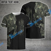 BlueJose Camo Fish Reaper American Flag Custom Long Sleeve