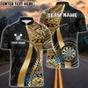 BlueJose Darts Golden Tribal Personalized Name, Team Name Shirt (4 Colors)