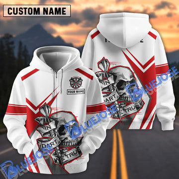 BlueJose In Darts We Trust Dart Personalized Name, Team Name Hoodie
