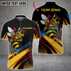 BlueJose Darts Bee Personalized Name, Team Name 3D Shirt