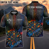 BlueJose Darts Tribal Splash Colorful Precision Personalized Name, Team Name Shirt