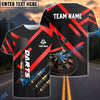 BlueJose Darts Metalic Style Personalized Name, Team Name Shirt (6 Colors)