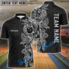 BlueJoses Maori Bowling Premium Multicolor Customized Name 3D Shirt (6 Colors)