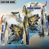 BlueJose Bass Water Sport Jersey Custom Name & Team Name Shirts