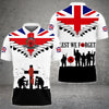 BlueJose Premium Lest We Forget Polo Shirt