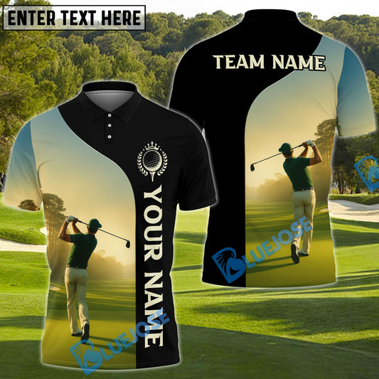 BlueJose Golf Club Shirt Customized Name, Team Name 3D Shirts