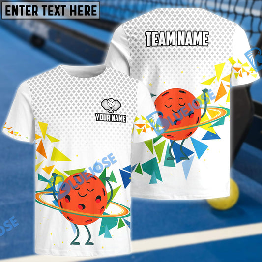 BlueJose Pickleball Funny Customized Name, Team Name 3D Shirt
